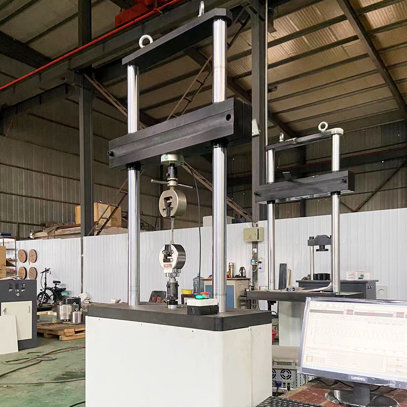 Fatigue Testing Machine Manufacturer 300Kn Rubber Plastic Composite Rubber Parts Dynamic Universal Life Testing Machine