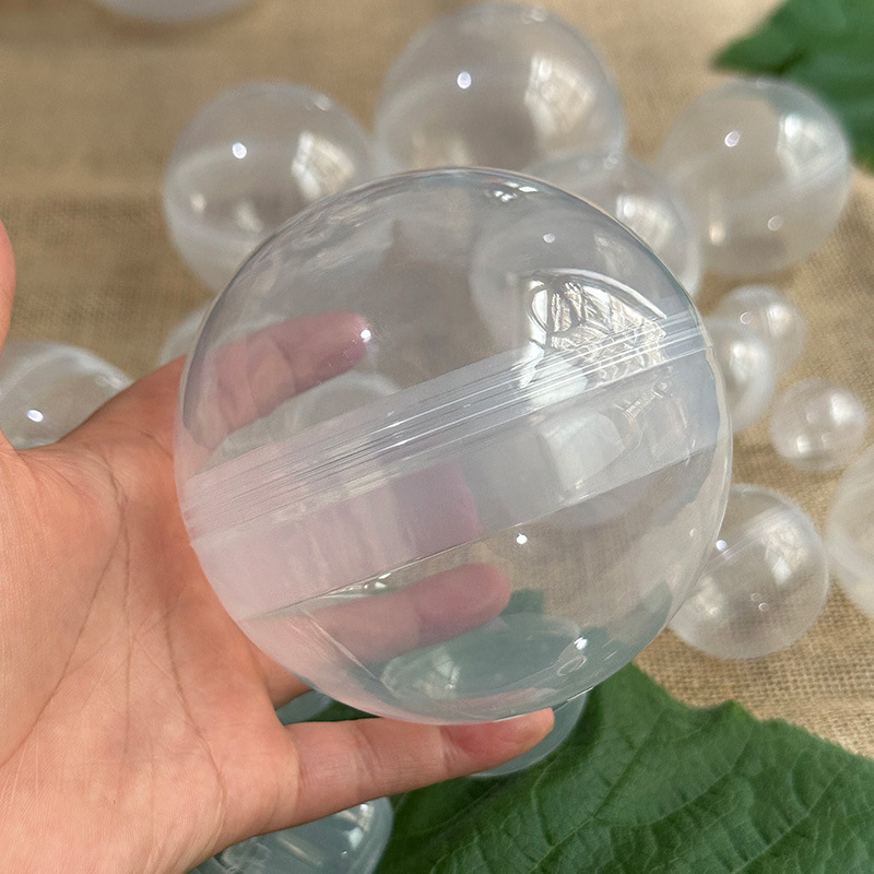 Wholesale Transparent Gashapon Shell Gashapon Machine Special Plastic Ball Gift Ball Round Capsule Egg-Shaped Empty Box 100mm