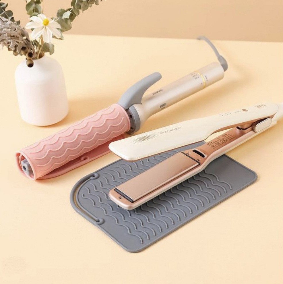 Инструменты для волос, утюжок, силиконовая термоизоляционная подушка, рукав для завивки, специальный электрический зажим, противоскользящая подушка для салона