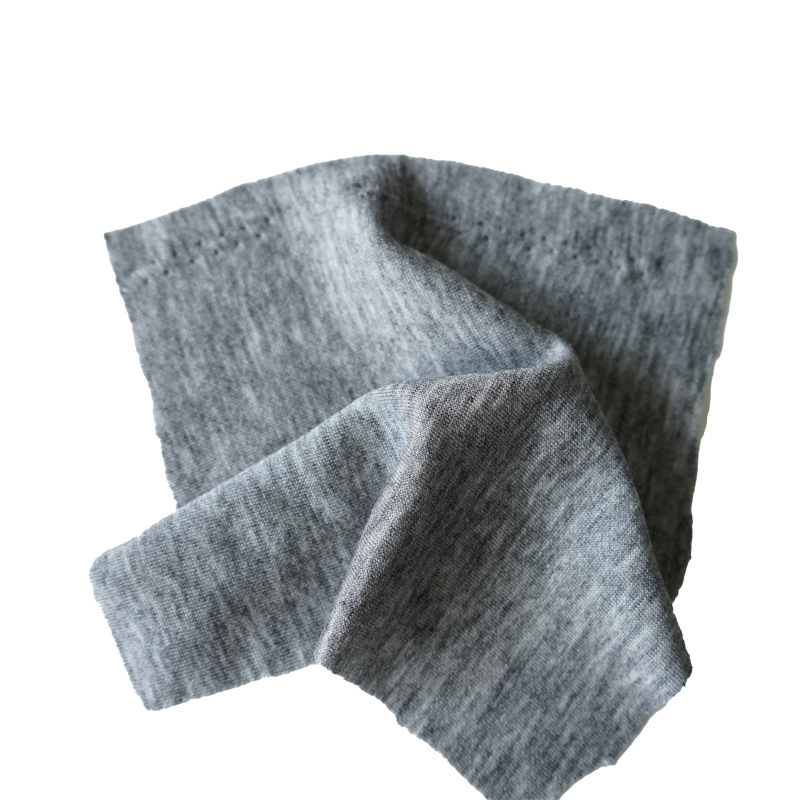 200g double-sided Tencel cashmere double-sided pull frame fabric autumn and winter women's warm high elastic bottoming shirt cashmere fabric