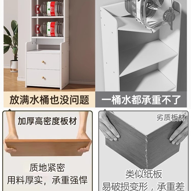 Bedside Table Household Integrated Storage Rack Bedroom Integrated Bedside Cabinet Storage Cabinet 2025 New Simple Bedside Cabinet