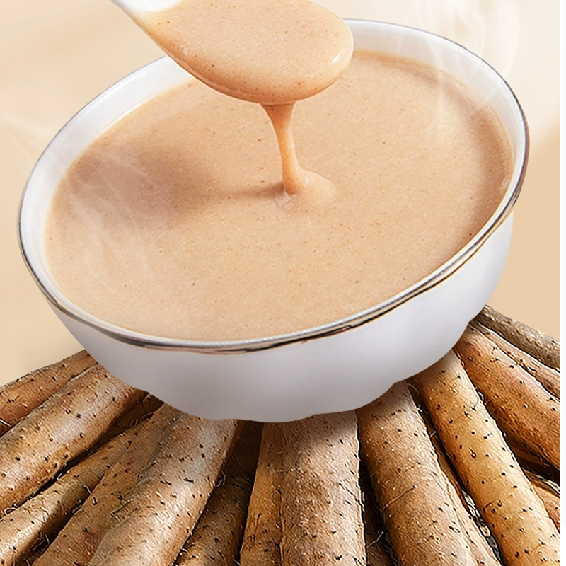Henan Jiaozuo Wenxian Iron Stick Yam Powder Pure Powder Glutinous Rice Fried Soil Authentic Huai Yam Powder Nutritional Meal Replacement Wholesale
