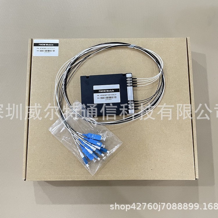4X4 Channel Fwdm Splitter Sc Upc Lc Upc G657A1 Fiber Optic Equipment Fwdm Module