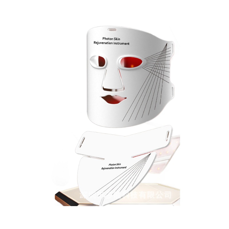 Cross-border seven-color light phototherapy mask skin rejuvenation instrument beauty mask home photon beauty instrument led mask instrument