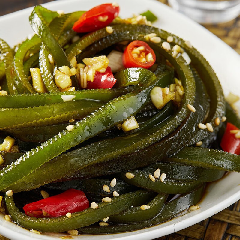 Konjac Villa kelp silk 35 g/bag spicy kelp snacks marinated snacks whole box 20 bags wholesale