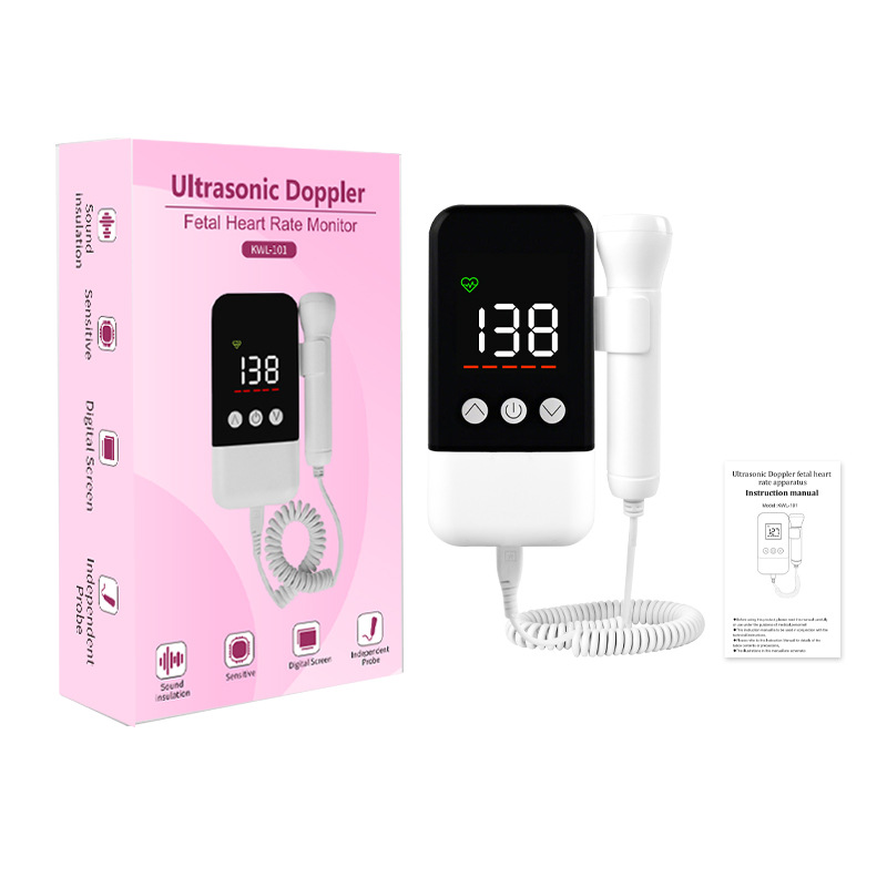 Huashizhen Fetal Heart Rate Monitor for Pregnant Women, Medical Fetal Heart Rate Monitor, Home Detection, Cross-Border Portable