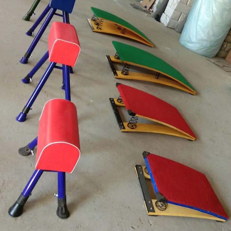 Оборудование для прыжков в детском саду, помогает в тренировке на трамплине для детей, разборный козел, регулируемый размер