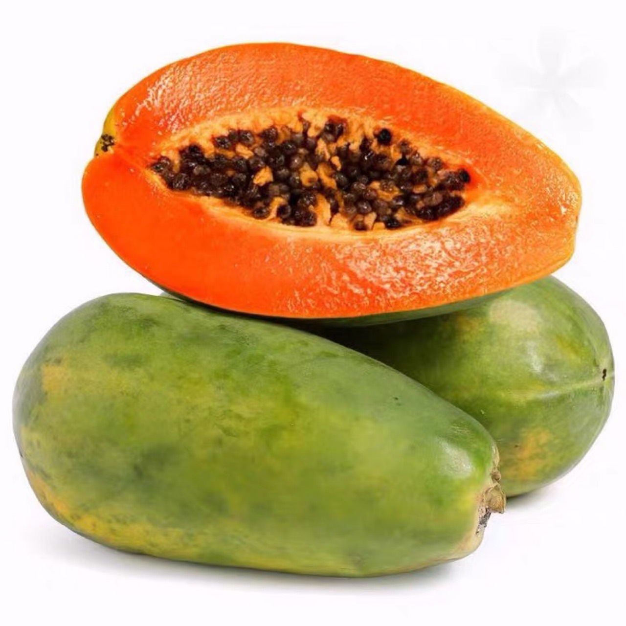 Red Heart Papaya 5kg Whole Box Hainan Rock Sugar Heart Papaya Fresh Leizhou Seasonal Tropical Fruit Green Papaya Wholesale