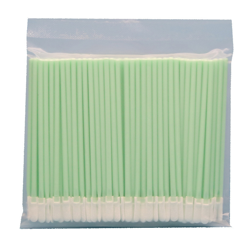 Factory supply cotton swab 826A dust-free cleaning cloth swab wiping stick dust-free cloth flat head cotton swab ultra-fine cloth head cloth swab