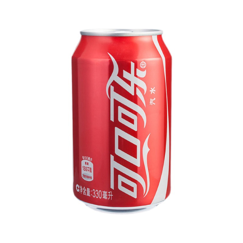 Vertical Version of Coca-Cola 330ml*24 Bottles Full Box Merchant Engraved Beverage Nationwide Wholesale Beverage New Gift