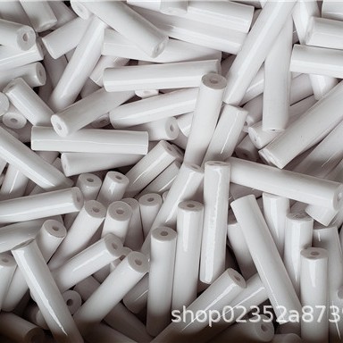 Burner Electrode Porcelain Tube Spark Plug Porcelain Tube Ion Needle Porcelain Tube Burner Ignition Rod Porcelain Tube Bracket