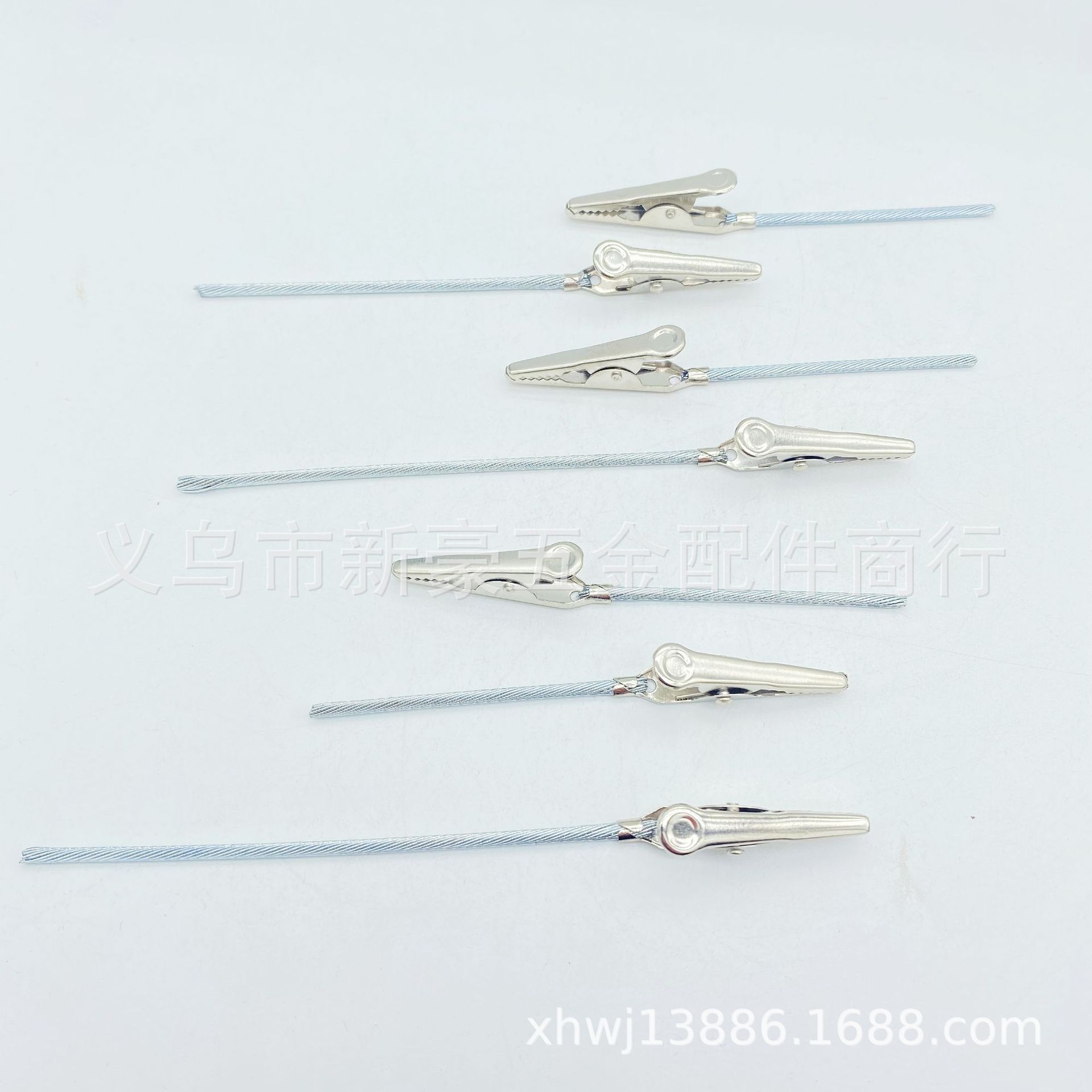 Self-produced business card clip, note clip, note alligator clip, wire rope clip complete specifications