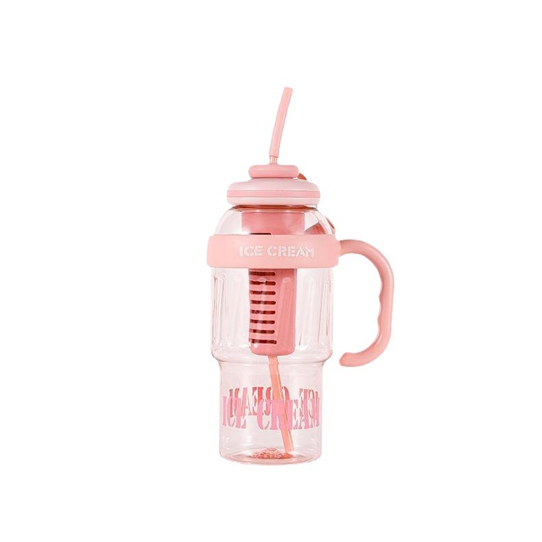 Thickened New High-value Big Mac Suction Cup Plastic Big Belly Cup Large Capacity Ton Cup with Handle Large Kettle