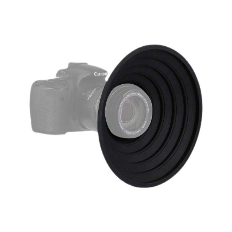 Amazon Hot Sale Hood SLR Camera Lens Blocking Hood Lens Hood Silicone