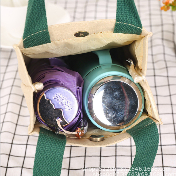 Scarlet Barker Water Cup Bag Handbag Thermos Braised Beaker Universal Cup Cover with Lanyard Thermos Cup Protective Cover