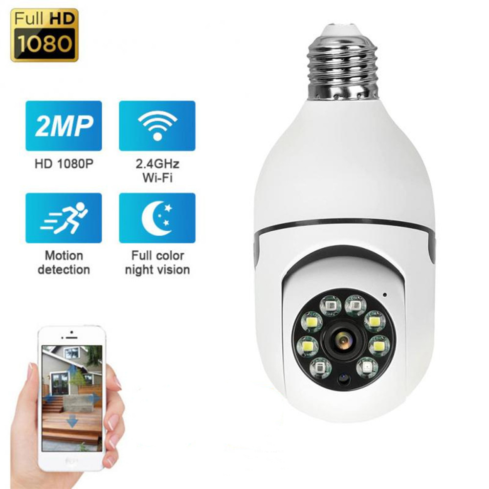 Wireless Smart Monitor home wifi connected to mobile phone remote netless ultra HD panoramic surveillance network camera