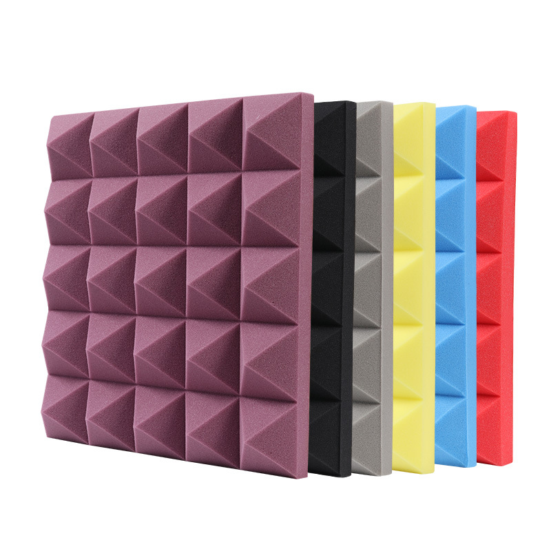 Pyramid Soundproofing Cotton Sound-Absorbing Cotton Super Sound-Absorbing Wall Bedroom Ktv Home Self-Adhesive Soundproofing Artifact Sound-Absorbing Cotton