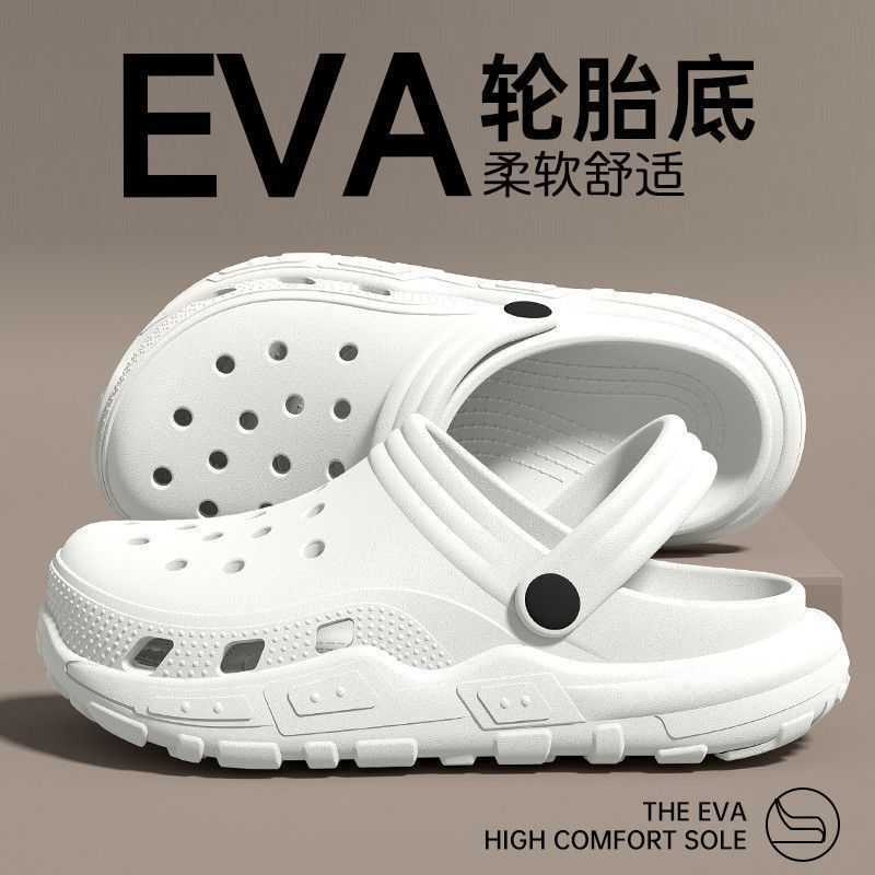 Special for Operating Room 2025 New Summer Clogs New Anti-Slip, Anti-Fall and Wear-Resistant Platform Sole Outer Slippers for Women