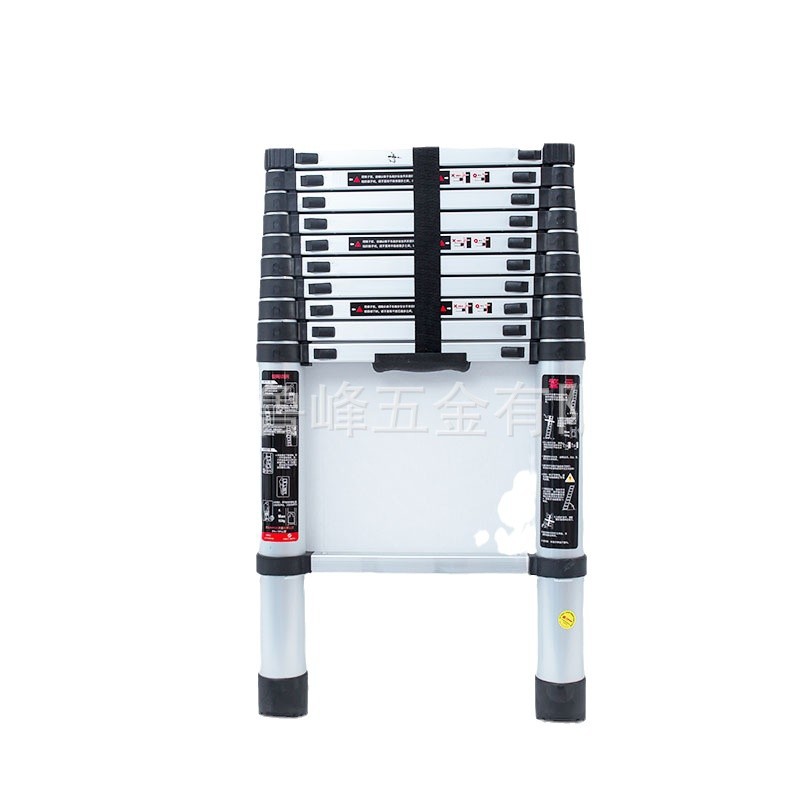 Supply aluminum alloy ladder bamboo ladder bamboo telescopic ladder household ladder single ladder