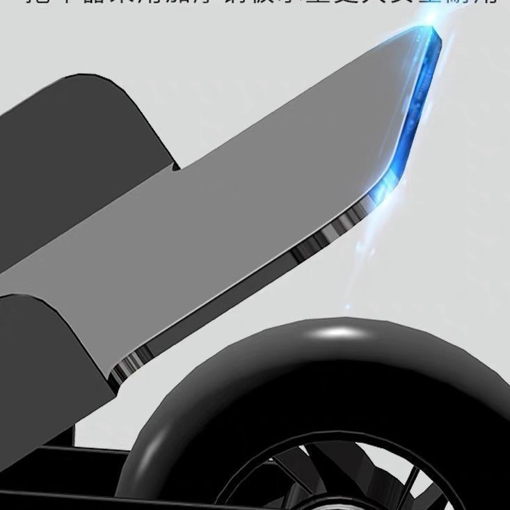 Electric motorcycle tire burst self-rescue trailer two-tricycle flat tire burst tire emergency auxiliary riding tire booster