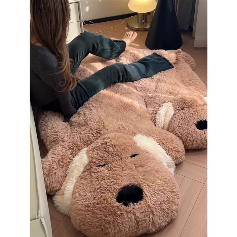 Подушка для собаки Wangcai, плюшевая, может служить напольной подушкой, ленивый диван, спальня, милый ковер