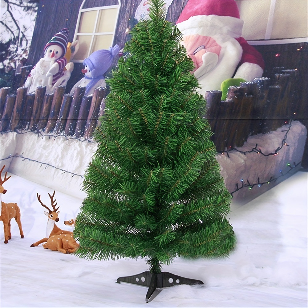 Lan Jing Christmas Green Christmas Tree 45Cm/60Cm High Home Naked Tree Simulation Christmas Tree Factory Direct Sales