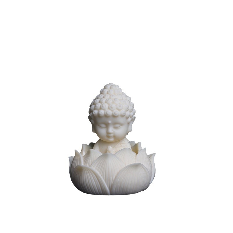 Ivory fruit Bodhi fruit baby Buddha lotus base office ornaments fish tank landscaping car central control ornaments home