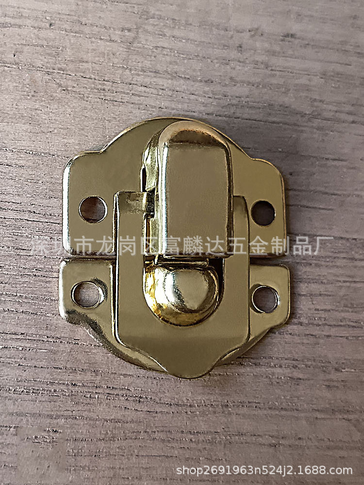 Box Small LocK Wooden Box Hardware Accessories LocK Jewelry Box Tongue-free Iron Kli LocK Small BucKle