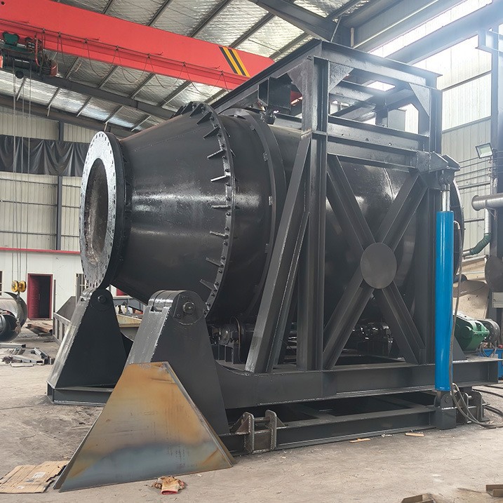 Secondary Aluminum Slag Treatment Equipment, Waste Aluminum Smelting, Dump-Type Aluminum Melting Furnace, Calcination Furnace, Aluminum Ash Rotary Furnace