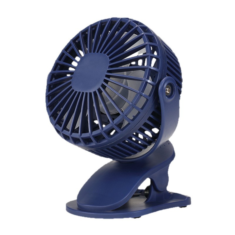 Cross-Border Desktop Clip-On Fan USB Rechargeable Clip Fan for Office Dormitory Outdoor Mini Portable Small Electric Fan