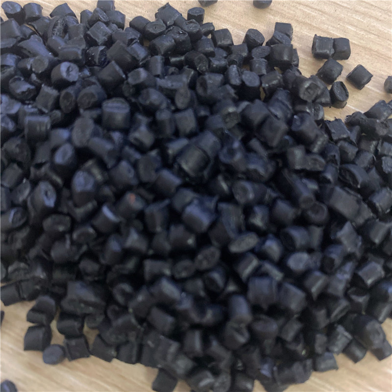 Recycled material PP black reinforced fire retardant V0 grade electronic and electrical auto parts PP polypropylene particles