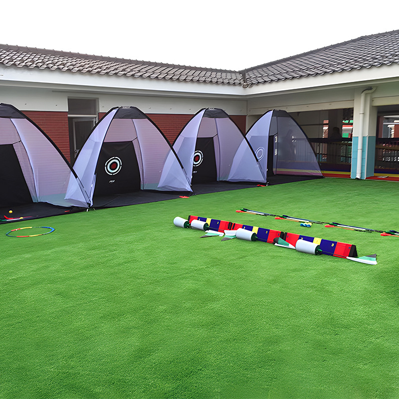 School Football Field Artificial Lawn Outdoor Roof Engineering Enclosing Green Grass Mat Kindergarten Artificial Turf Carpet