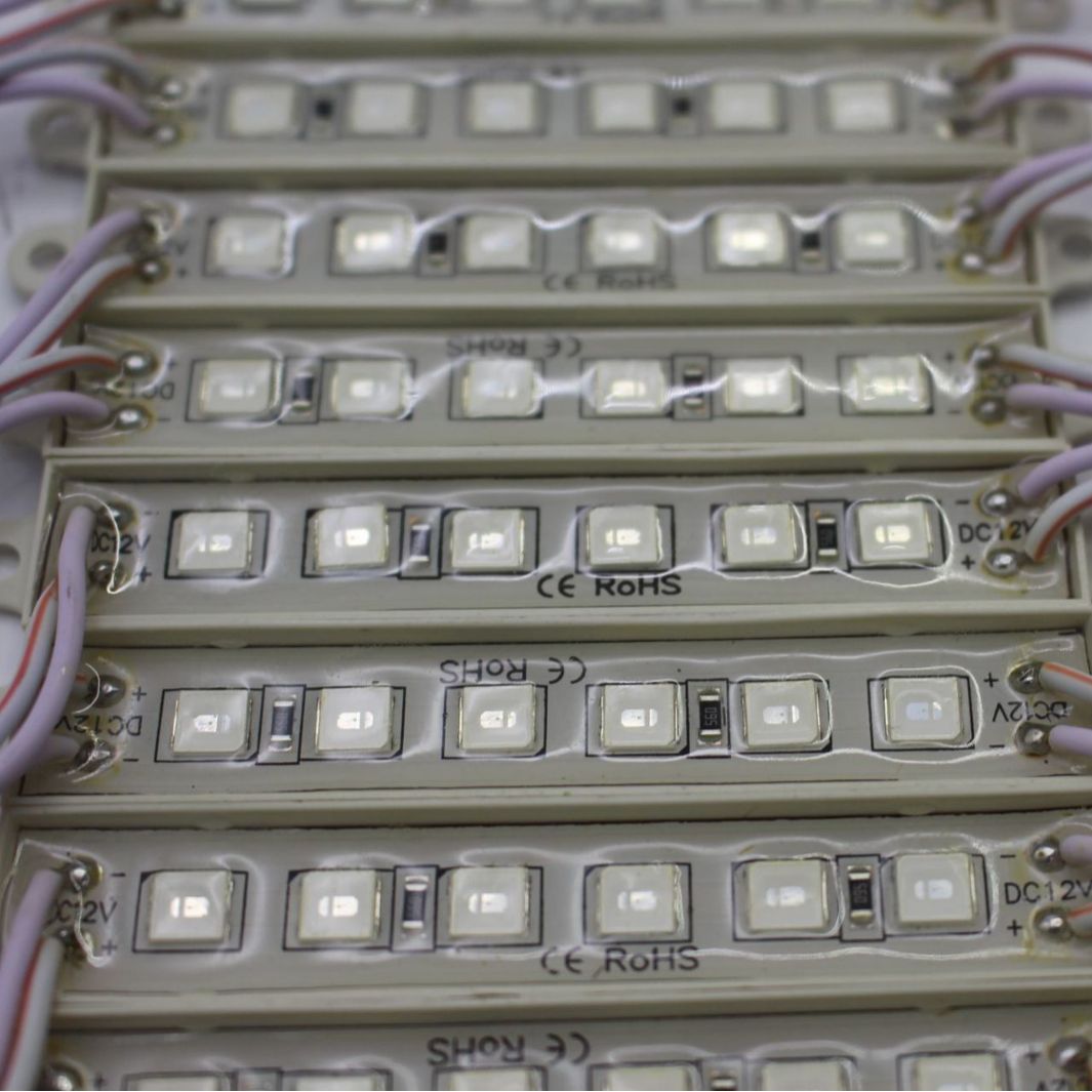 LED advertising module 6 lights 5054 waterproof module led waterproof module injection molding module highlight module