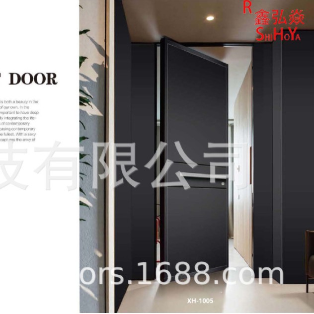 Supply of Eccentric Doors, Central Axis Doors, Export Eccentric Doors, Finely Carved Cast Aluminum Material, Glass Material, Stainless Steel Material