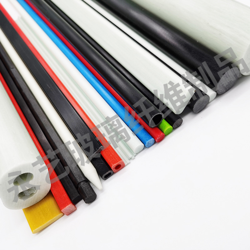 Supply Fiberglass Rod Fiberglass Tube Alkali-free Fiberglass Rod Not Easy to Corrosion Fiber Rod Factory Wholesale