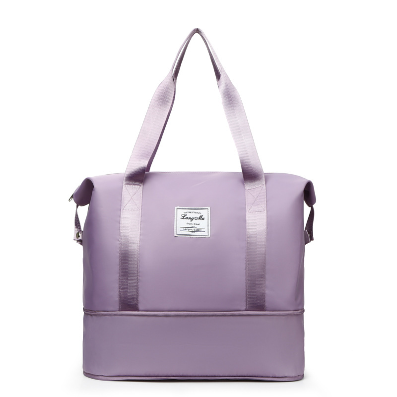 Fashion Short Distance Portable Travel Bag Travel Bag Large Capacity Storage Bag Shoulder Bag Women's Sports Yoga Fitness Bag