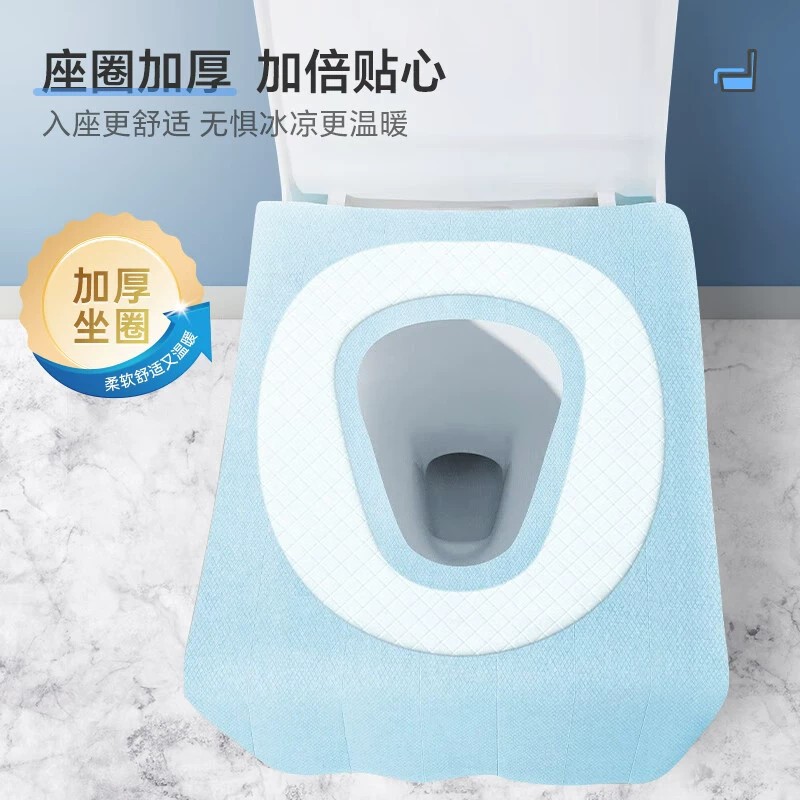 Disposable Toilet Pad Fully Covers Maternity and Dirty Hotel Individually Packaged Toilet Pad Paper Can Be Customized for Packaging