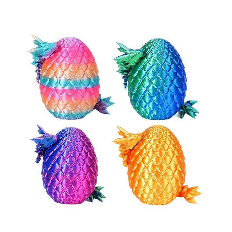 3D Printed Dragon Egg Ornaments, Creative Trendy Toys, Cross-Border Popular Crafts, Kidsren's Toys, 3D Printed Dragon Egg Set