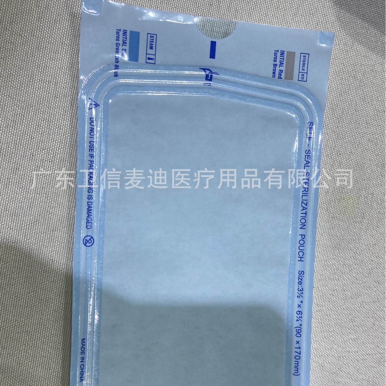 Dental Instruments Tools Pressure Steam Sterilization Paper Plastic Bag High Temperature Sterilization Disposable Packaging Ziplock Bag