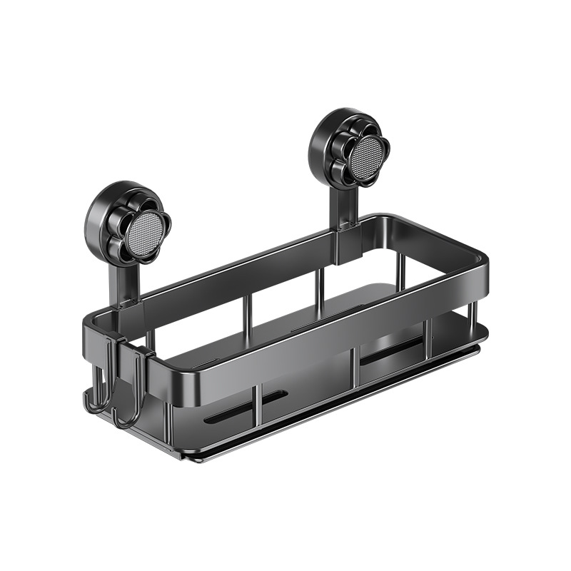 Bathroom Suction Cup Storage Rack Punch-free Toilet Wall-mounted Toilet Washstand Wall Corner Storage Rack Chopsticks Holder