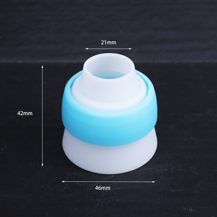 Russian decorating nozzle converter plastic single hole/three hole converting head nozzle converter baking tool