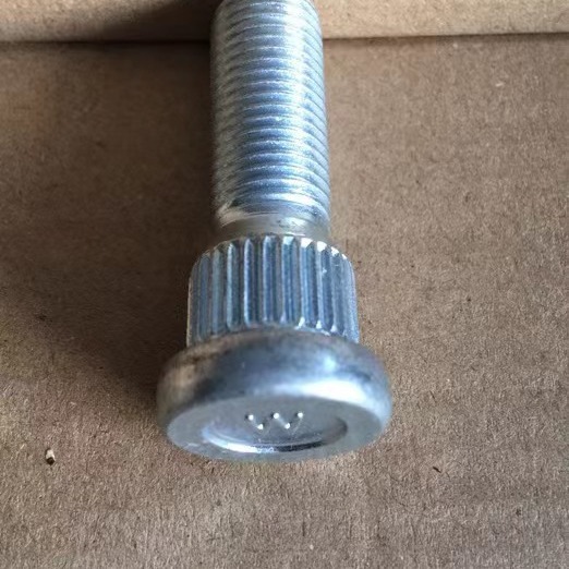 Поверхностный белый оцинкованный американский болт гайка для колесного ступицы с 5 уровнями 60 градусов конус 7/16-20UNF
