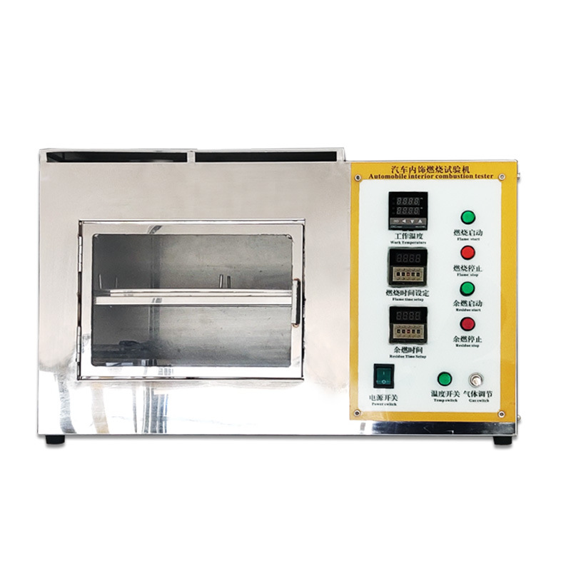 Manufacturers Supply Car Interior Combustion Test Machine Horizontal Vertical Flame Retardant Performance Tester Combustion Test