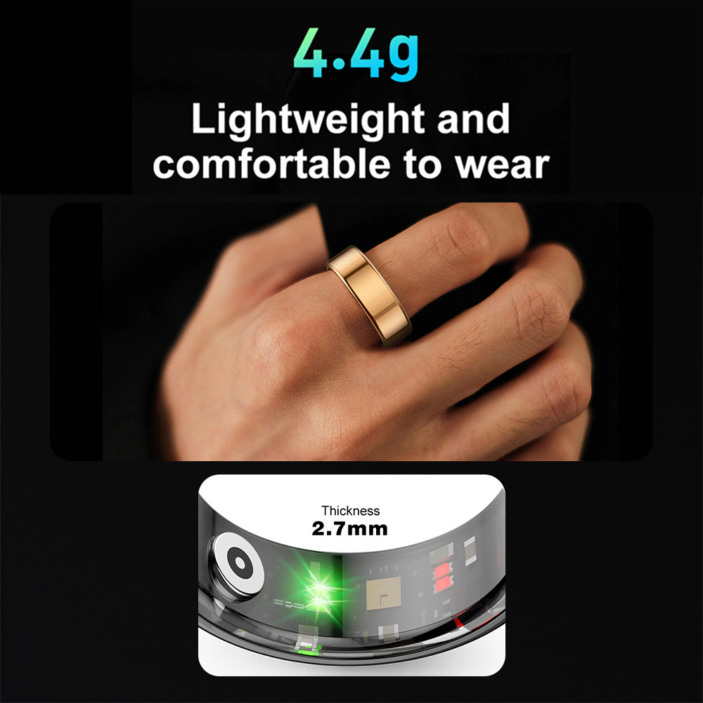 COLMI R02 smart ring health management IP68 waterproof up to 6 days battery life