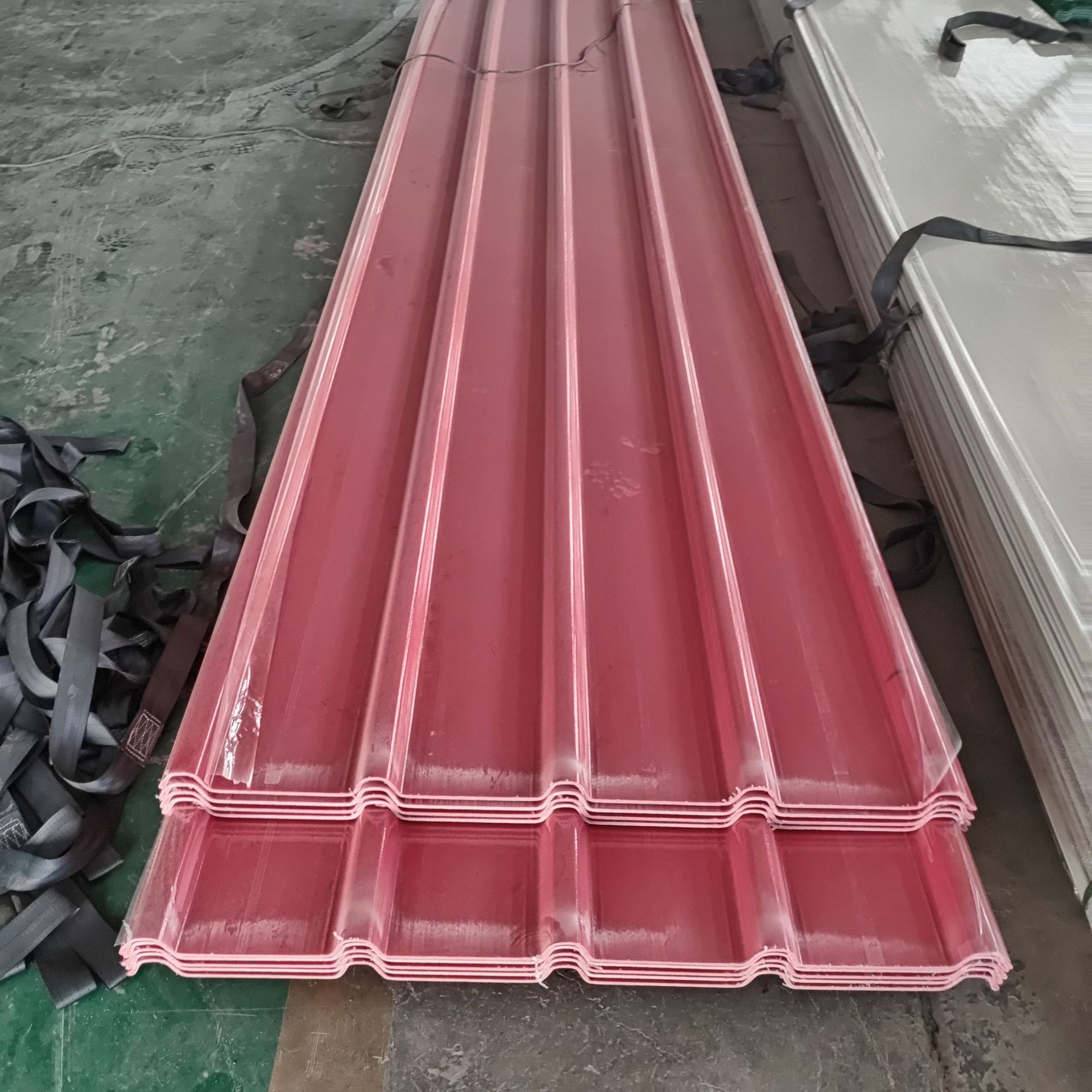 Transparent Sun Panel Lighting Panel House Endurance Panel Frp Blue Outdoor Canopy Sunshade Heat Insulation Uv Protection