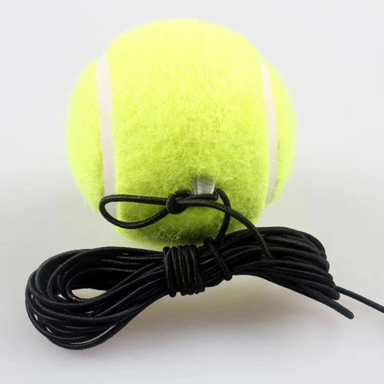 Factory direct single with rope tennis trainer novice self-taught high elasticity tennis base sparring device high elasticity