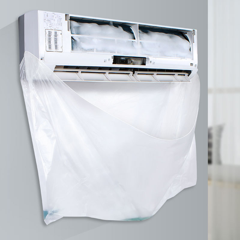 Air conditioner inner unit cleaning cover Air conditioner cleaning water bag Washing Air conditioner water collecting jacket Cleaning Air conditioner transparent water receiving bag