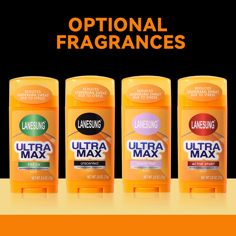 Cross-border full English fragrance stick 73gULTRAMAX lasting fragrance refreshing antiperspirant stick DeodorantStick