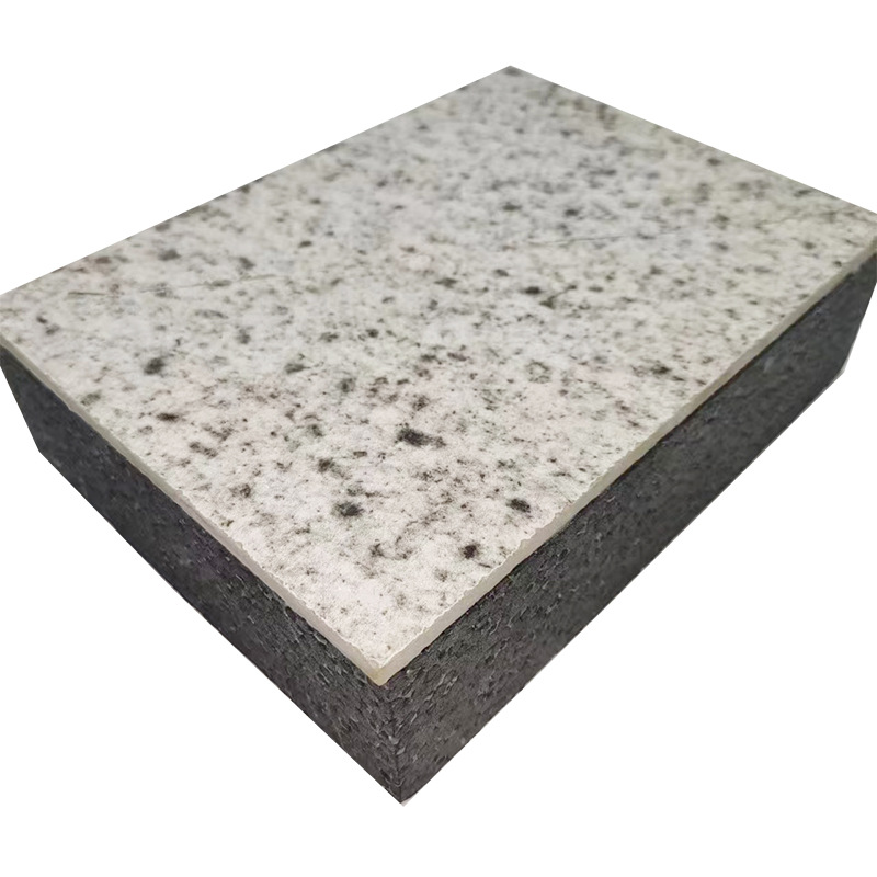 Exterior wall thermal insulation decorative integrated board manufacturers real stone paint fireproof waterproof thermal insulation decorative board polystyrene rock wool composite board