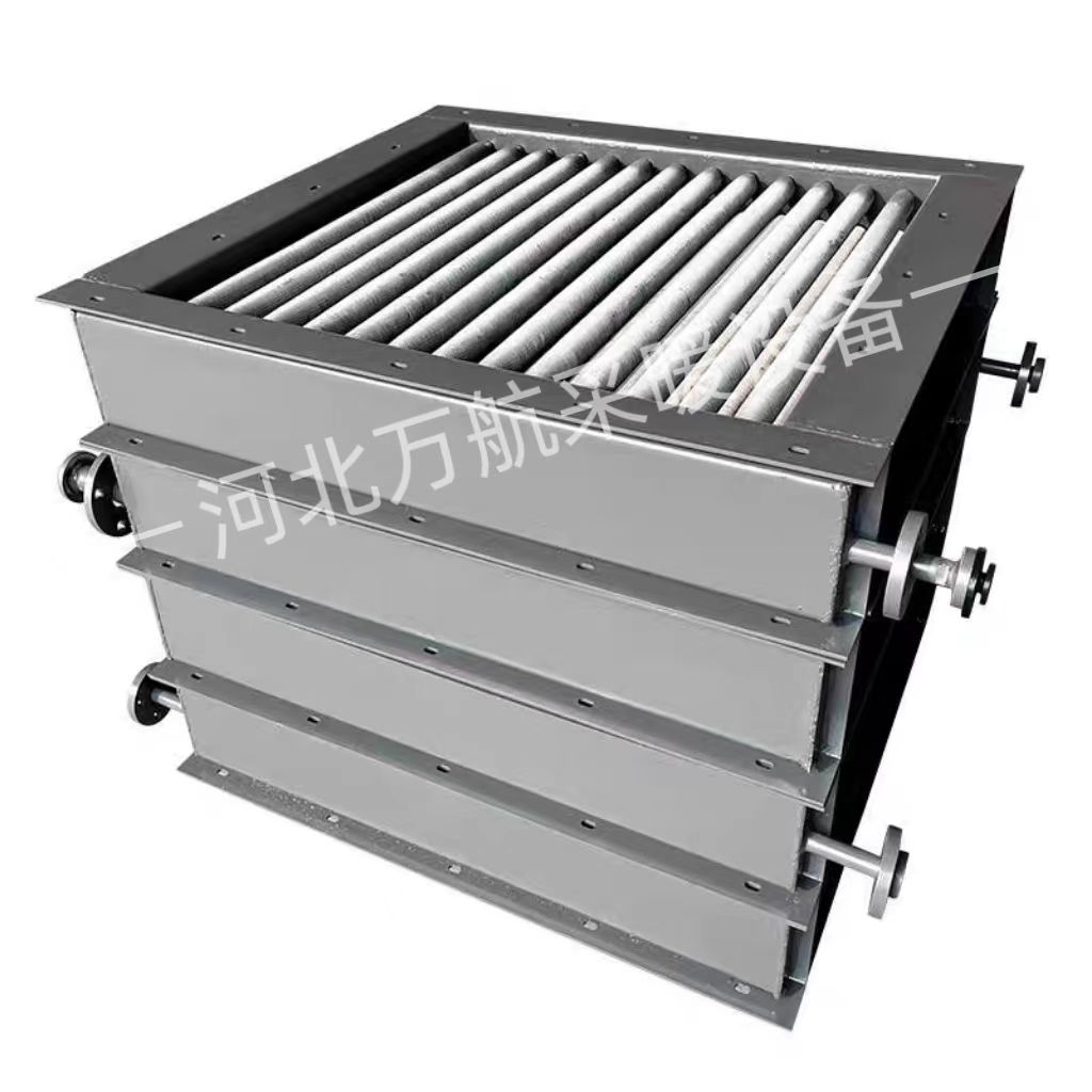 Industrial steam finned tube radiator steel aluminum composite finned tube waste heat recovery flue gas heat exchanger condenser